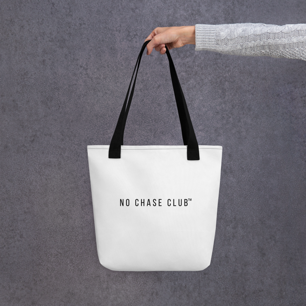 NO CHASE CLUB tote