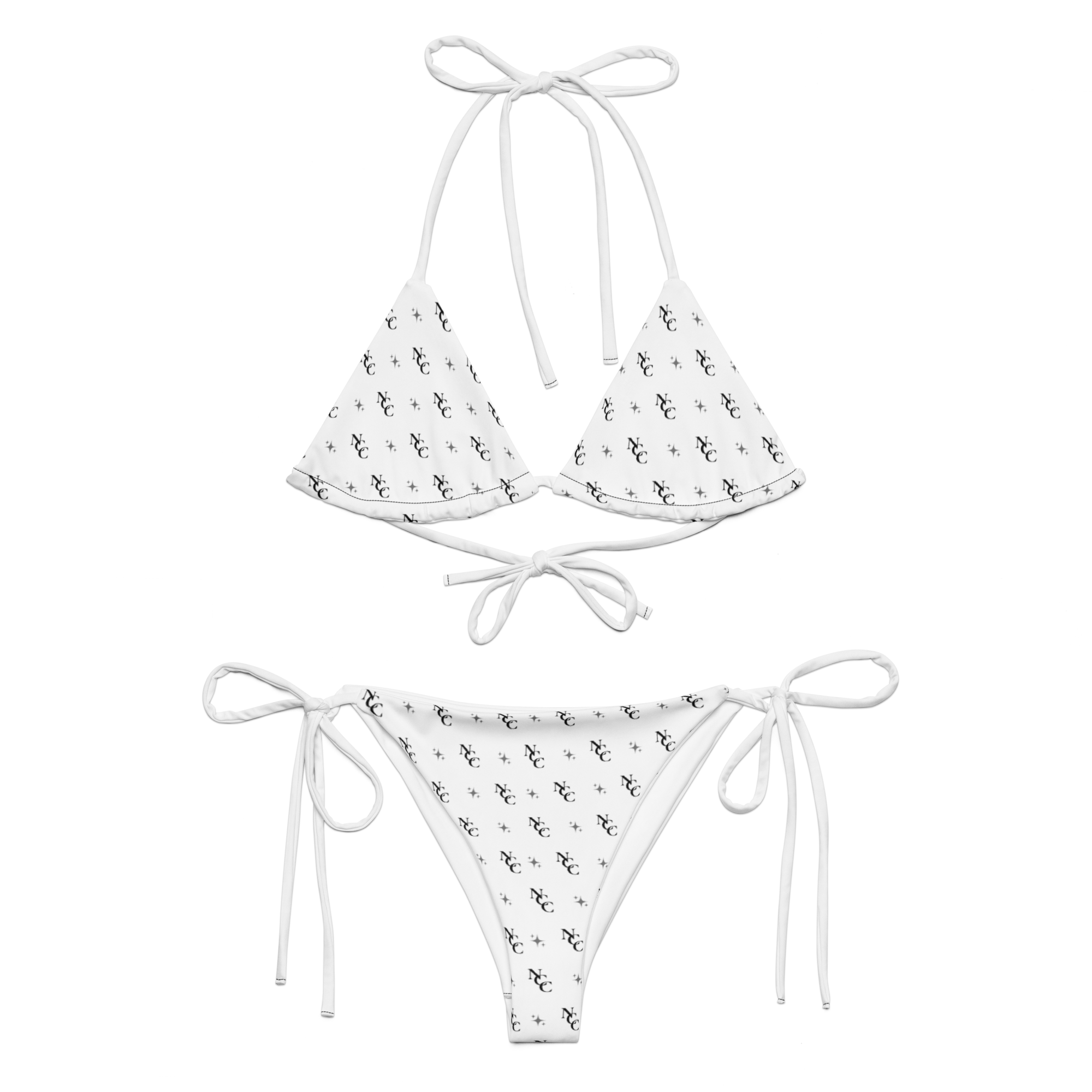 NCC Signature String Bikini - White