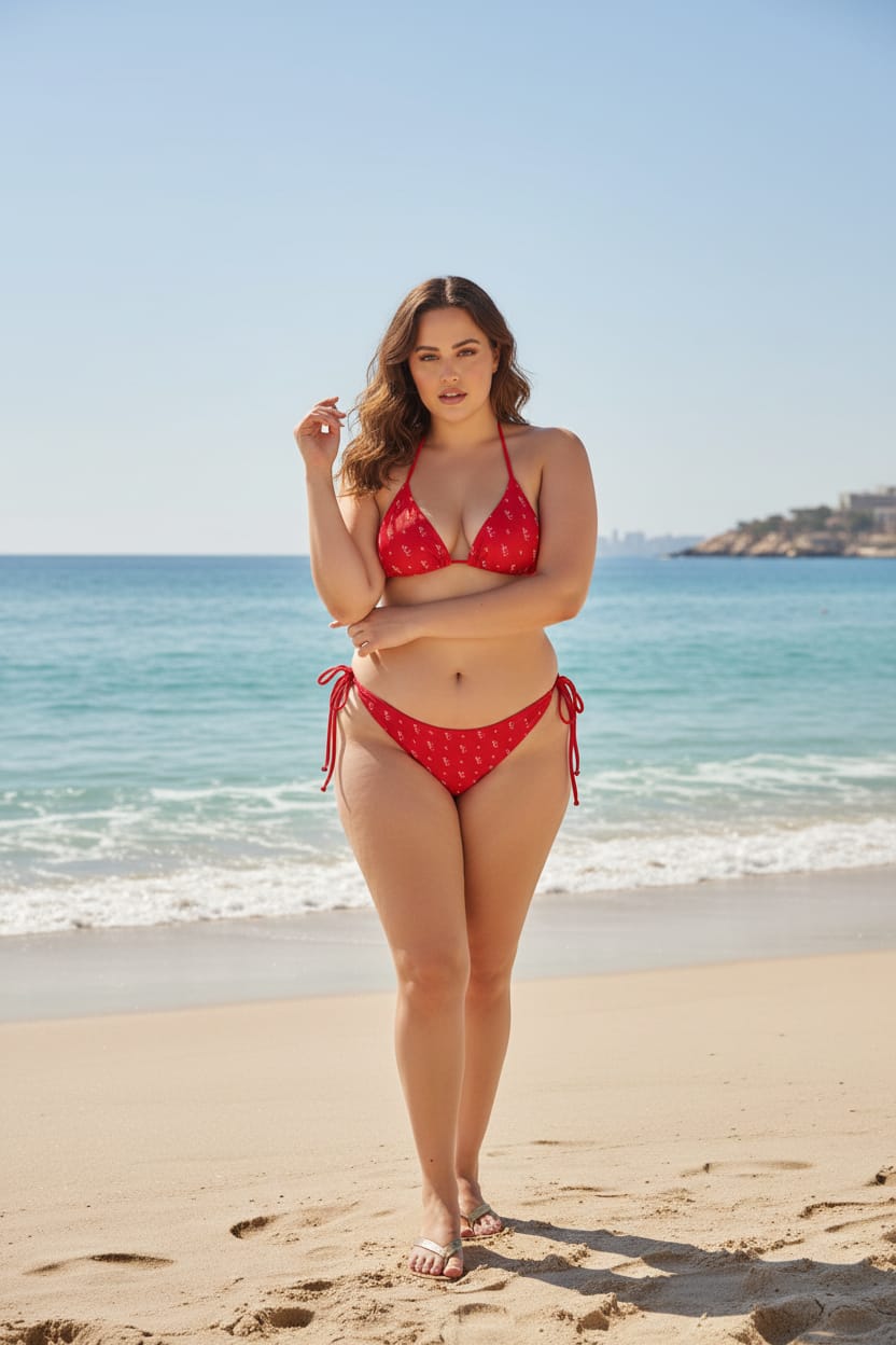 NCC Signature String Bikini - Red