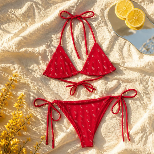 NCC Signature String Bikini - Red